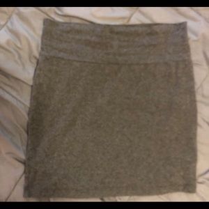 LG GREY MINI SKIRT